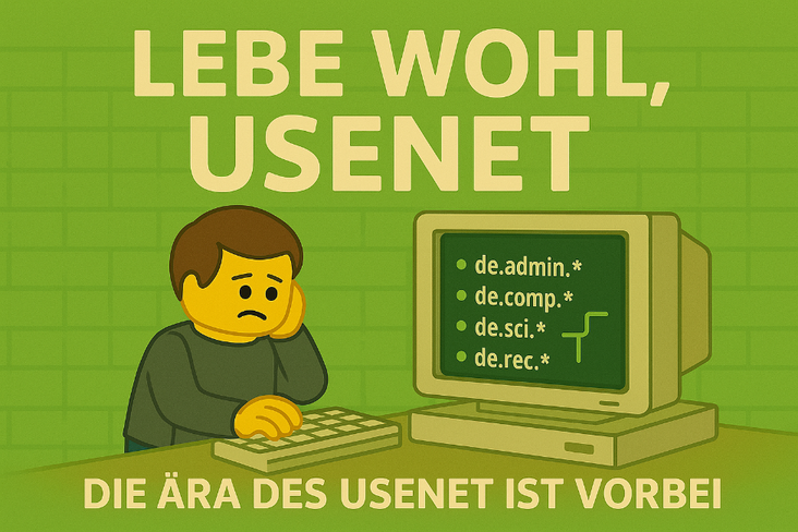Lebe wohl, Usenet