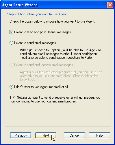 Schritt 2: Wof&uuml;r Agent benutzen?